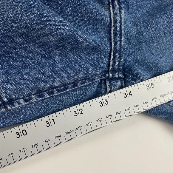 NWT True Religion Rocco Moto No Flap Relaxed Skinny Jeans Mens 44 Trophy Blue - Picture 15 of 15